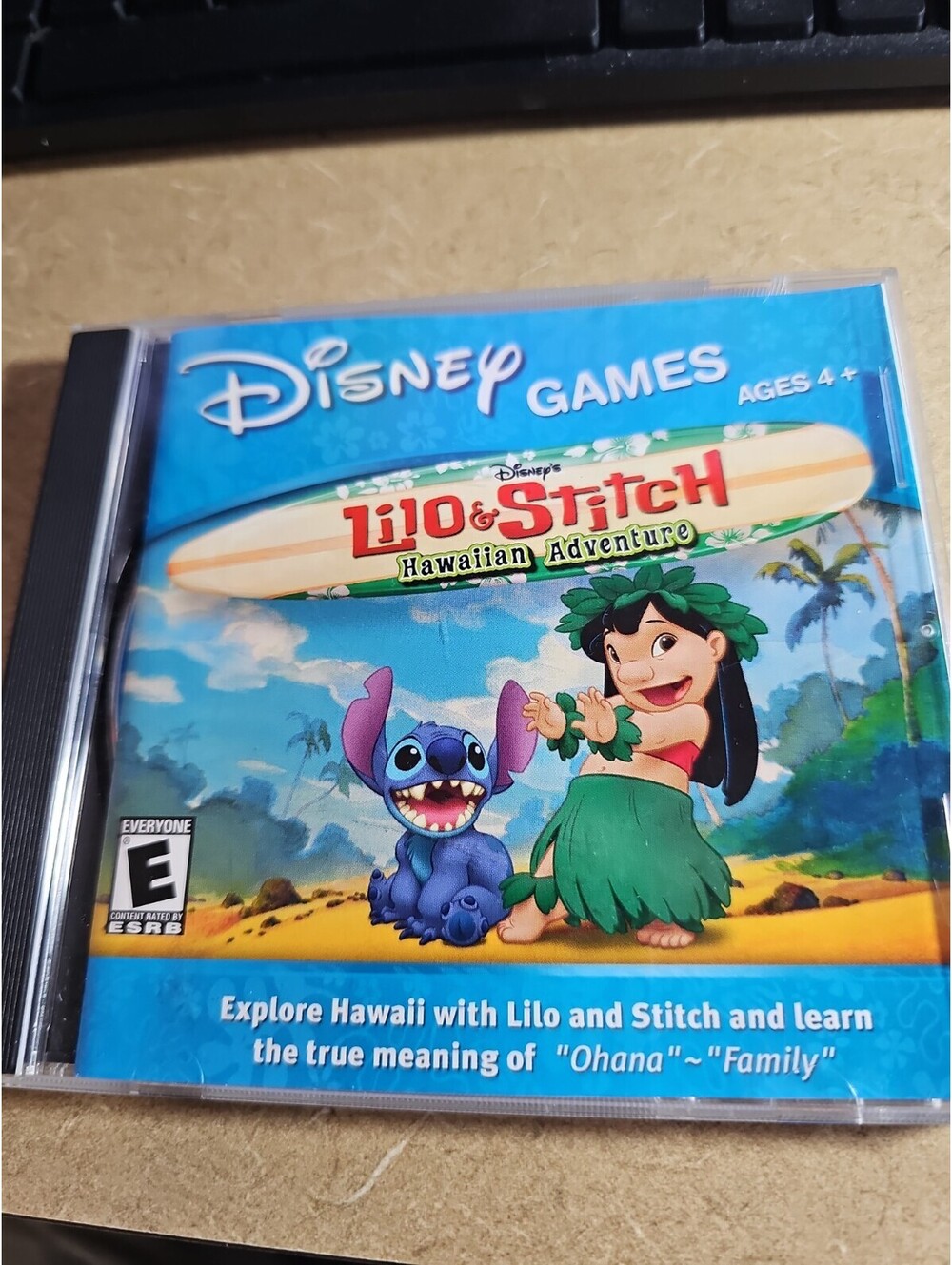 Video Game PC Disney Lilo & Stich Hawaiian Adventure Ages 4+